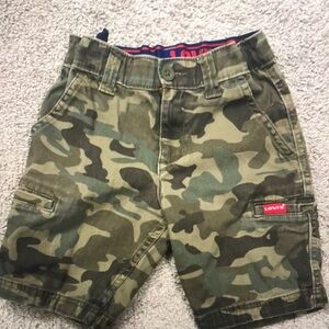 Levi's Kids Camo Cargo Shorts